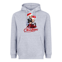 Heather Grey Step Brothers - merry christmas - happy xmas Heavyweight Hoodie - DesigneFamous