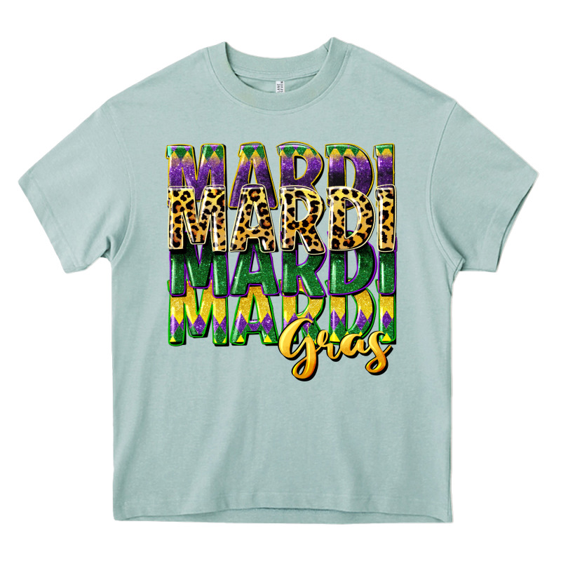 Mardi Gras Heavy Core Tee by CowGirlArtShop | Teevron