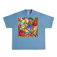 Pebble Blue lgbtq pride coffee cups with leopard seamless pattern bbs Urban Heavy Tee - BundleAndBundleShop