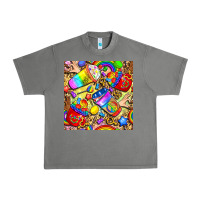 Tornado lgbtq pride coffee cups with leopard seamless pattern bbs Urban Heavy Tee - BundleAndBundleShop