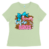 Matcha bows before bros olivia Ladies Tee - OliviaCreatesArt