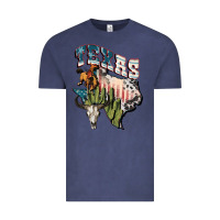 Vintage Denim Texas 4th of July Vintage Tee - FaDigitalArtStudio