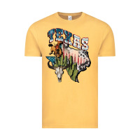 Vintage Mustard Texas 4th of July Vintage Tee - FaDigitalArtStudio