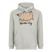 Moon Dust Spider Pig Heavyweight Hoodie - DesigneFamous