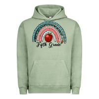 Pigment Oil Green fifth grade rainbow Urban Hoodie - RanaPortraitStore