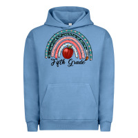 Pigment Pebble Blue fifth grade rainbow Urban Hoodie - RanaPortraitStore