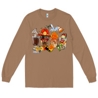 Toasted Coconut Firefighter Coffee Cups Long Sleeve Tee - FaDigitalArtStudio