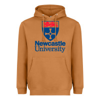 Meerkat Newcastle College Heavyweight Hoodie - DesigneFamous