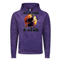 Cloud Purple witch upon a star Vintage Hoodie - BundleAndBundleShop