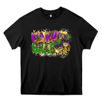 Black mardi gras Heavy Core Tee - CowGirlArtShop