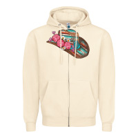Sandshell cowboy hat Zipper Hoodie - AdoDesignShop