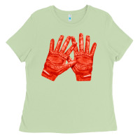 Matcha receiver gloves fa element 1 Ladies Tee - FaDigitalArtStudio