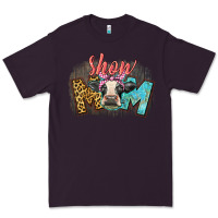 Plum Show mom cow Premium Tee - CowGirlArtShop