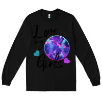 Black I Love My Softball Girl Long Sleeve Tee - Bettercallsaul