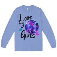 Colony Blue I Love My Softball Girl Long Sleeve Tee - Bettercallsaul