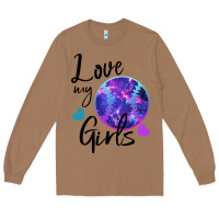 Toasted Coconut I Love My Softball Girl Long Sleeve Tee - Bettercallsaul