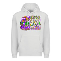 Dove Grey king cake calories dont count Premium Hoodie - RacoonDesign