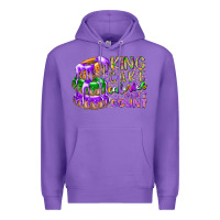 Purple king cake calories dont count Premium Hoodie - RacoonDesign