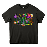 Asphalt cma mardi gras cowgirl Heavy Core Tee - CowGirlArtShop