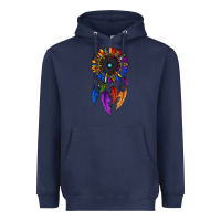 Navy pride sunflower dreamcatcher Heavyweight Hoodie - JahusDesignShop