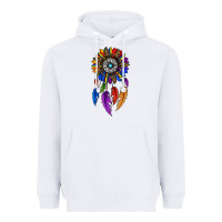White pride sunflower dreamcatcher Heavyweight Hoodie - JahusDesignShop