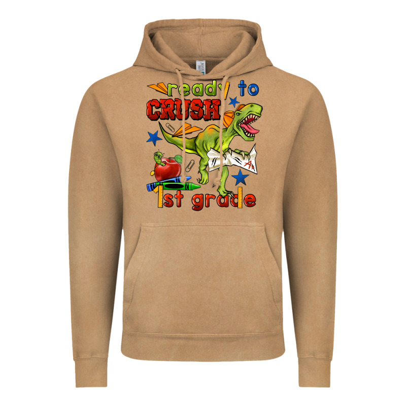 Ready To Crush 1st Grade Vintage Hoodie by BundleAndBundleShop | Teevron