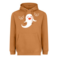 Meerkat genshin impact hu tao  spirit ghost art lightweight Heavyweight Hoodie - DesigneFamous