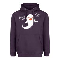 Plum genshin impact hu tao  spirit ghost art lightweight Heavyweight Hoodie - DesigneFamous