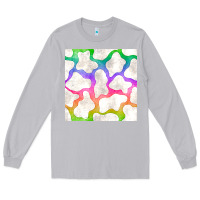 Moon Dust watercolor rainbow cow seamless pattern Long Sleeve Tee - BundleAndBundleShop