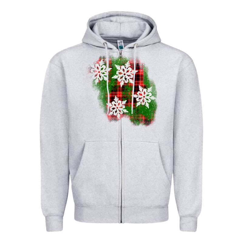 Christmas Patch Zipper Hoodie by AdoDesignShop | Teevron