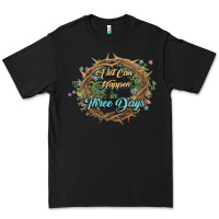 Black Crown of thorns Easter Day Premium Tee - HowdyJamesFarm