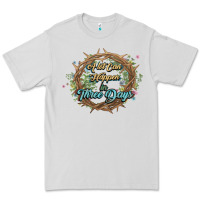 Dove Grey Crown of thorns Easter Day Premium Tee - HowdyJamesFarm