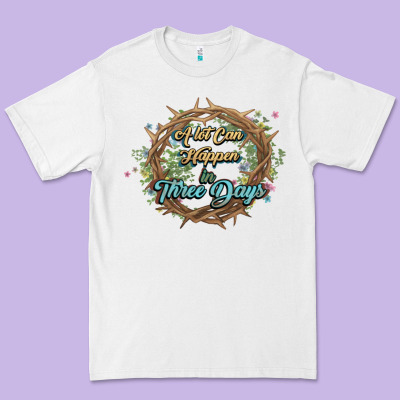 Crown Of Thorns Easter Day Premium Tee Designed By Howdyjamesfarm