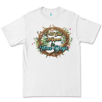 White Crown of thorns Easter Day Premium Tee - HowdyJamesFarm
