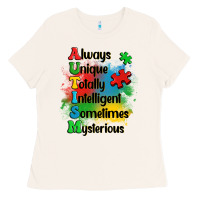 Bone always unique autism Ladies Tee - OliviaCreatesArt