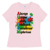 Always Unique Autism Ladies Tee | Teevron