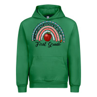 Emerald first grade rainbow Urban Hoodie - RanaPortraitStore