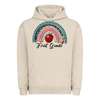 Pigment French Oak first grade rainbow Urban Hoodie - RanaPortraitStore