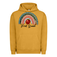 Pigment Peanut Butter first grade rainbow Urban Hoodie - RanaPortraitStore