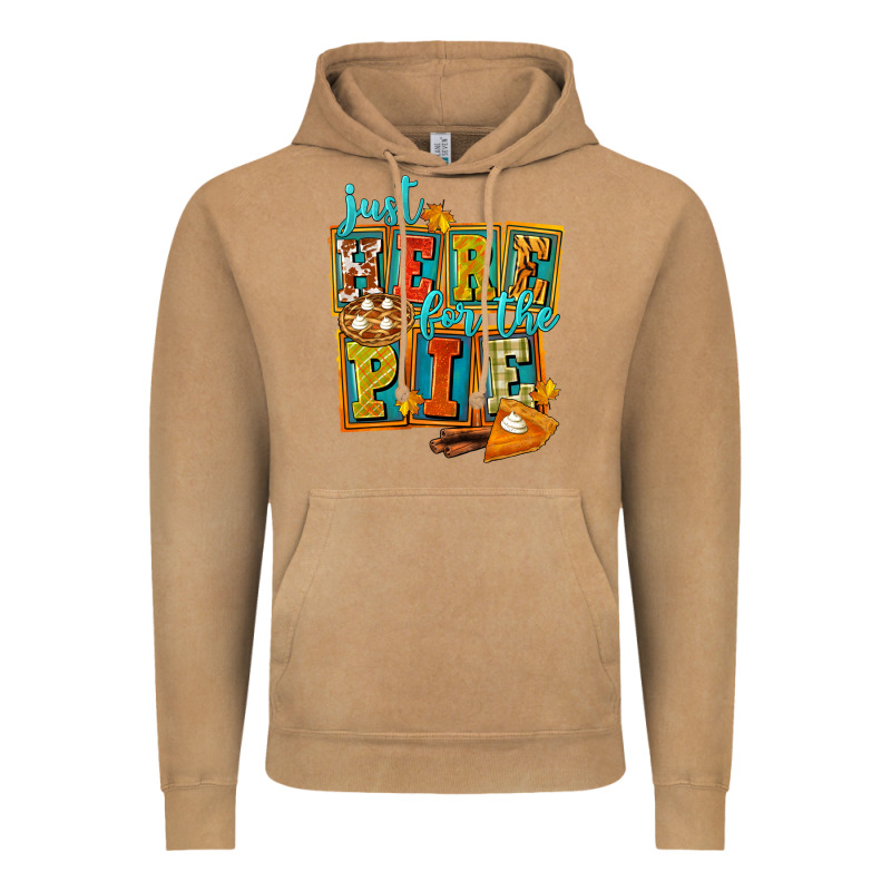 Just Here For The Pie Vintage Hoodie by FaDigitalArtStudio | Teevron