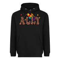 Black ally Heavyweight Hoodie - JahusDesignShop