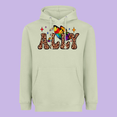 Ally Heavyweight Hoodie Designed By Jahusdesignshop