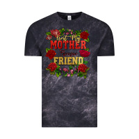 Cloud Black First my mother forever my friend Mother's Day Vintage Tee - FaDigitalArtStudio
