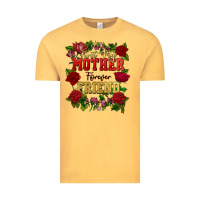 Vintage Mustard First my mother forever my friend Mother's Day Vintage Tee - FaDigitalArtStudio