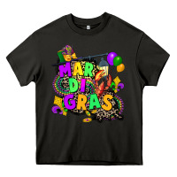 Asphalt louisiana map mardi gras Heavy Core Tee - CowGirlArtShop