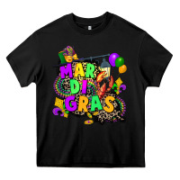 Black louisiana map mardi gras Heavy Core Tee - CowGirlArtShop