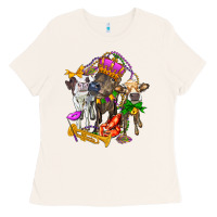 Bone little cows and mardi gras party olivia Ladies Tee - OliviaCreatesArt