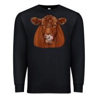 Black red angus Premium Sweatshirt - JahusDesignShop