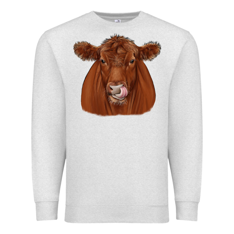 Red Angus Premium Sweatshirt by JahusDesignShop | Teevron