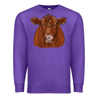 Purple red angus Premium Sweatshirt - JahusDesignShop